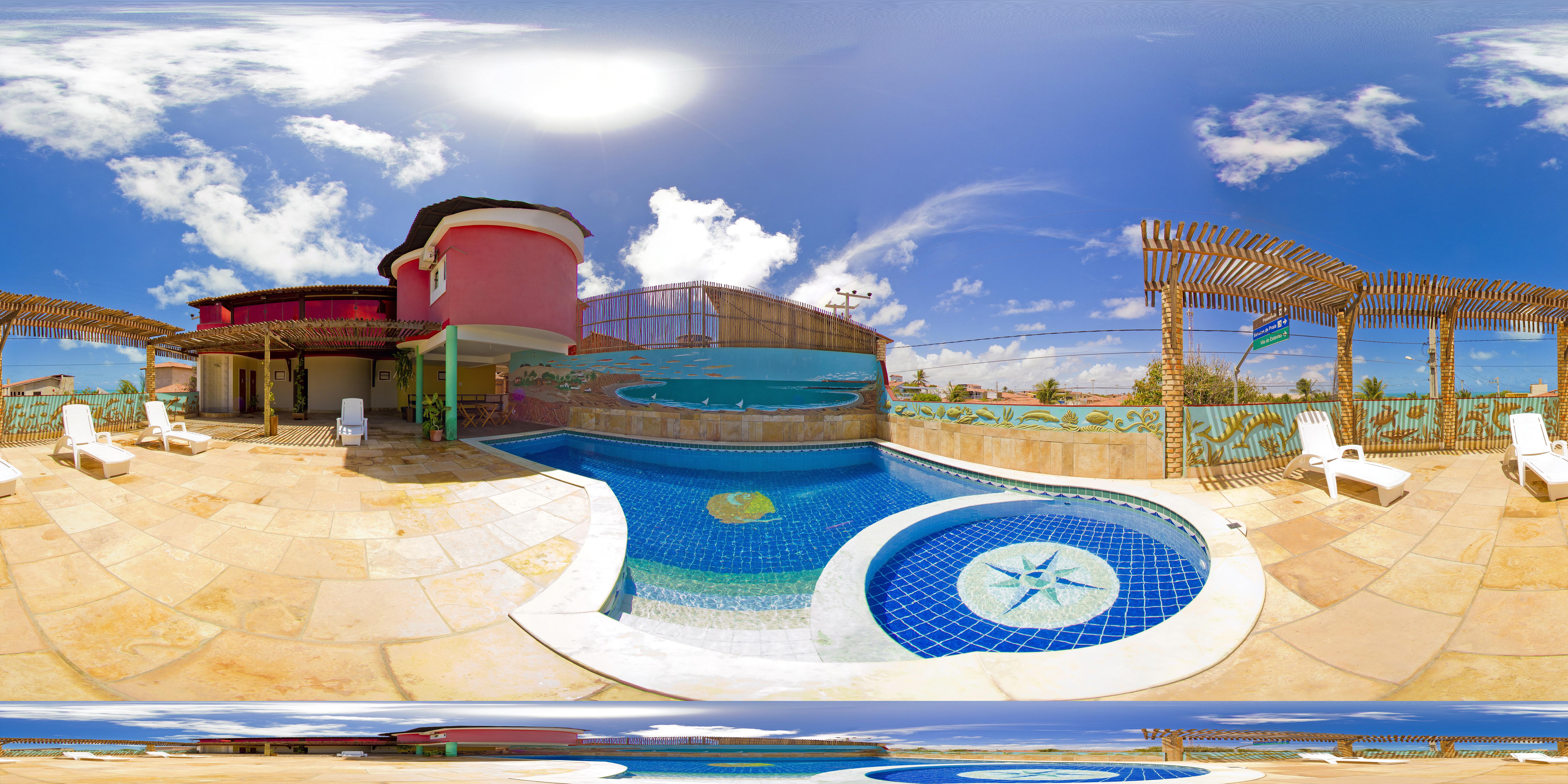 Hotel Pousada Latitude Canoa Quebrada Ngoại thất bức ảnh